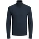 Jack & Jones JJEEMIL KNIT ROLL NECK NOOS 12157417 Modra