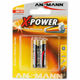 Ansmann X-POWER alkalni baterijski vložek 2xAAA