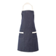 Kitchen apron, Jennie, Dark Blue - Tiseco