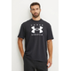 Kratka majica Under Armour HW Branded moška, črna barva, 1389146