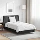 vidaXL Prevleka s blazino z blazino 2 pcs Bela Mikrovlakna
