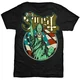 Ghost Majica Statue of Liberty Unisex Black S