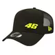 Valentino Rossi VR46 New Era A-Frame Trucker Repreve Flawless Black kapa