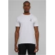Mens T-shirt Peace Sign EMB - white