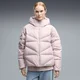 PUMA Hooded Down Puffer Jacket Women, Clothing, Misty Pink, XS