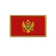 shumee Našitek zastave Črne gore - Prišivna - Vezeni našitek/značka/emblem