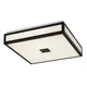 Rabalux Plafonjera Zoya, LED 24W, 40x40cm, Crna