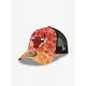 New Era Chicago Bulls Summer City A-Frame Trucker Cap 611336 Rdeča