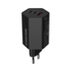 CANYON charger HEXAGON 65 GaN 65W 2xPD 1xQC EU Black
