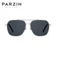 Parzin Unisex naočare za sunce, Srebrno-sive