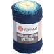 Yarn Art Macrame Cotton Spectrum 225 m 1328 Blue Yellow Vrvica