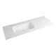 SAPHO Umivalnik ARUBA Rockstone Levo 160x51,5cm, Bela Mat