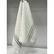 Peškir Stock 50x75cm Dezen S9 Belo/Crna boja ( VLK000940-stockS9 )