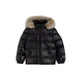 TOMMY HILFIGER Zimska jakna Essential črna