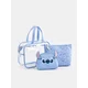 Sinsay - Set od 3 nesesera Stitch - zumbul plava