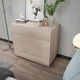 Hanah Home Komoda Lines, 90x81,6x45 cm, Bež