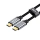 Zoy Kabel USB-C na USB-C 2 m Črno-srebrn (ZCCC2)