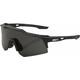 100% Speedcraft Soft Tact Black/Smoke Lens