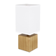 Globo 21628W - Stona lampa VALENTINO 1xE27/7W/230V bela/braon