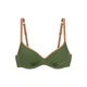 BRUNO BANANI Bikini zgornji del bronasta/oliva