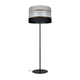 Podna lampa CORAL 1xE27/60W/230V crna/siva