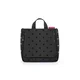 REISENTHEL TORBA TOALETNA GLOSSY DOTS BLACK