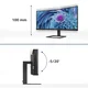 Monitor PHILIPS 346E2CUAE/00 34/VA,zakrivljen,21:9/3440x1440/100Hz/1ms MPRT/HDMI,DP,USB/visina/crna