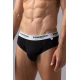 POMIRISHI BAMBOO UNDERWEAR Muške slip gaće, Crne