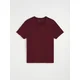 Sinsay - Pamučna basic majica - maroon