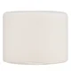 Northix Okrogel tabure puf 45x35 cm z mehko peno bež