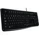 LOGITECH K120 Wired Keyboard - BLACK - RUS/INTNL - USB - EER - B2B