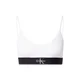 Calvin Klein Underwear Nedrček črna / bela