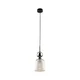Luster na sajli SOPHIA 1xE14/10W/230V crna/zelena/dimljeno bež
