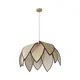 Osram - Luster na sajli DECOR RATTAN 1xE27/15W/230V prečnik 67 cm bež/crna