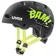 Uvex Kid 4 Style otroška čelada, 55-58 cm, Bam Black Lime Matt