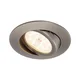 Briloner7296-011-LED prigušiva ugradna plafonska svetiljka LED/6,5W/230V IP23 antracit