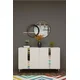 HANAH HOME Konzola Anka 120 White Silver