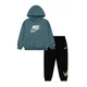 Nike Sportswear Trenirka za tek petrol / svetlo zelena / črna / bela