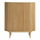 Omarica v hrastovem dekorju 110x125 cm Carno – Unique Furniture