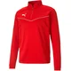 PUMA Športna majica TeamRise  rdeča / bela
