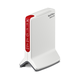 FRITZ!Box Box 6820 LTE International, Wi-Fi 4 (802.11n), Jednofrekvencijski (2,4 GHz), Ethernet LAN veza, 3G, Crveno, Bijelo, Stolni usmjerivač