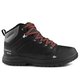 Cipele za planinarenje po snijegu SH100 Warm Mid srednje visoke tople muške crne
