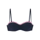 s.Oliver Bikini zgornji del marine/rdeča/bela