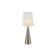 Markslöjd 108624 - Stona lampa CONUS 1xE14/40W/230V bela/mat hrom