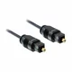 Kabel AUDIO optični SPDIF TOSLINK  2m Delock (82880)