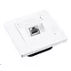 Solarix Eth. CAT6 STP 1 x RJ45 vgradna bela SX9-1-6-STP-WH