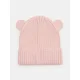 Sinsay - Kapa tipa beanie sa mešavinom viskoze sa ušima - pastelno roze