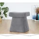 Atelier del Sofa Tabure Gurrata, Sivi