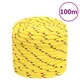 Brodski konop žuti 16 mm 100 m od polipropilena