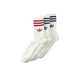 ADIDAS ORIGINALS Nogavice 3-Stripes Crew 3 Pairs mornarska / zelena / rdeča / bela